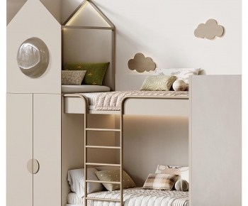 Modern Bunk Bed-ID:992132906