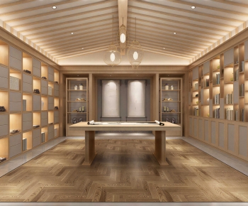 New Chinese Style Study Space-ID:801522023