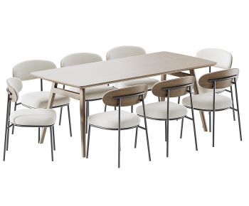 Modern Dining Table And Chairs-ID:335200072