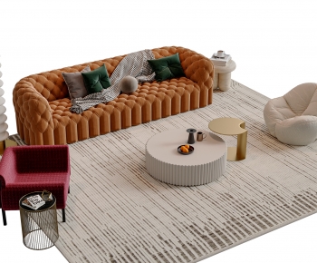 French Style Sofa Combination-ID:684421066