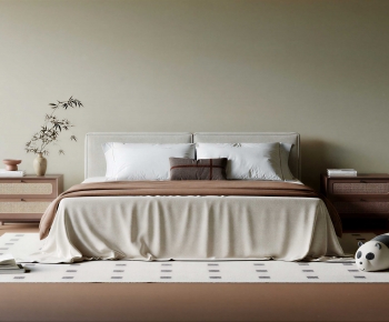 Modern Double Bed-ID:220210697