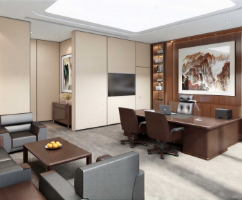 Modern Manager's Office-ID:137850054