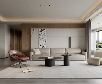 Modern A Living Room-ID:819220532