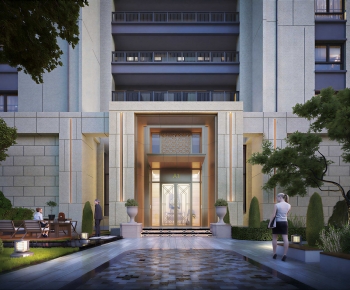 Modern Facade Element-ID:994004964