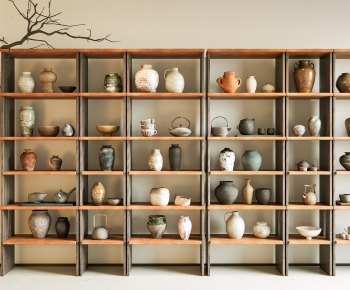 Wabi-sabi Style Clay Pot-ID:967032913