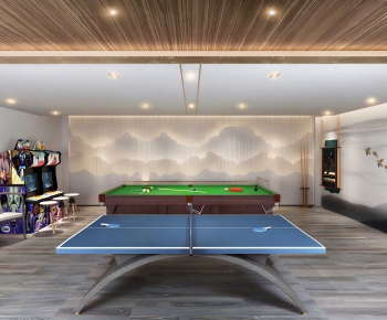 New Chinese Style Billiard Room-ID:357192991