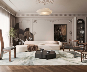 Modern A Living Room-ID:909576891