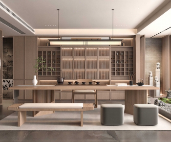 New Chinese Style Tea House-ID:309473049
