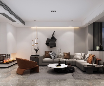 Modern A Living Room-ID:944991185