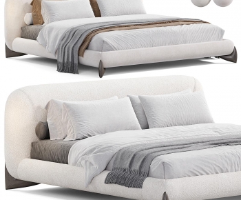 Modern Double Bed-ID:671970892