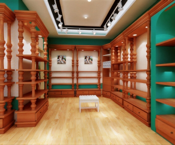 Retro Style Exhibition Hall-ID:589432002