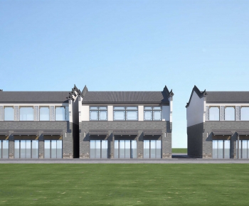 New Chinese Style Residential Building-ID:526205061