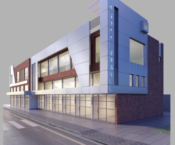 Modern Appearance Of Commercial Building-ID:423235892