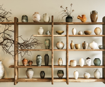 Wabi-sabi Style Clay Pot-ID:533705959