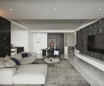Modern A Living Room-ID:177335025