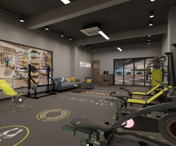 Industrial Style Gym-ID:944767956
