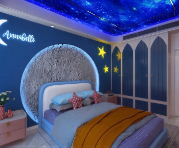 Modern Boy's Room And Son's Room-ID:922869927