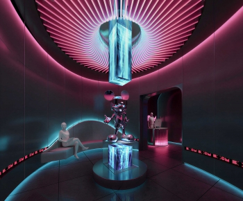Modern Exhibition Hall-ID:423274041