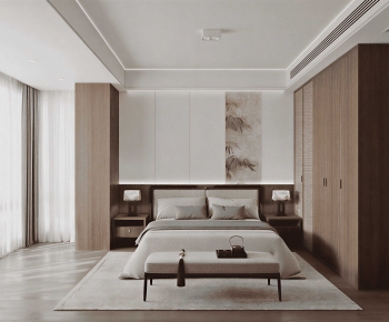 New Chinese Style Bedroom-ID:631674058