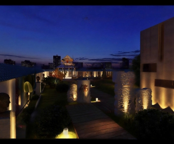 New Chinese Style Terrace-ID:348808057