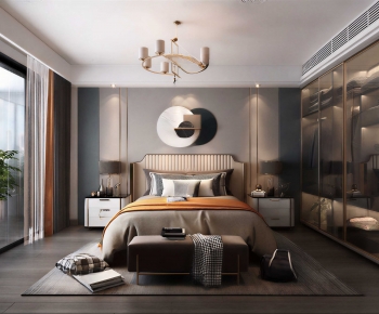Modern Bedroom-ID:612679006