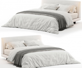 Modern Double Bed-ID:527796036