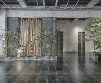 New Chinese Style Office Reception Desk-ID:263050081