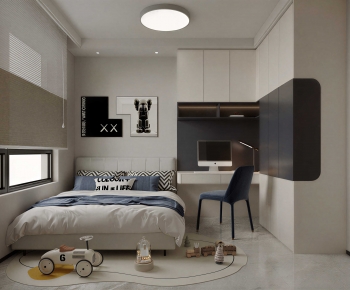 Modern Boy's Room And Son's Room-ID:872473968