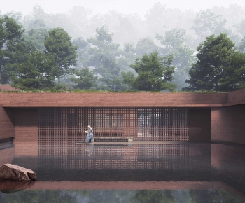 Modern Building Appearance-ID:439374927