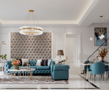 American Style A Living Room-ID:549179087