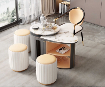 Modern Tea Tables And Chairs-ID:774794109