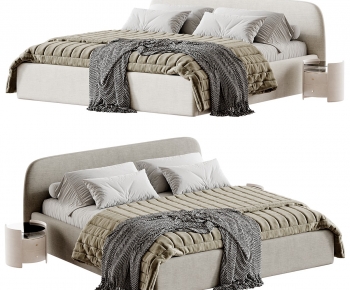 Modern Double Bed-ID:176908028