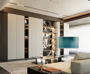 Modern A Living Room-ID:635035048