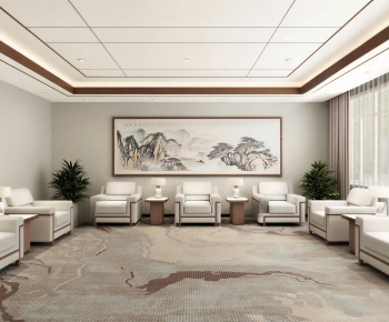 New Chinese Style Reception Room-ID:491659671