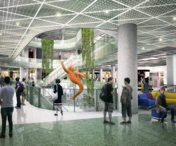 Modern Shopping Mall-ID:427579933
