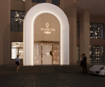 Modern Facade Element-ID:167745118