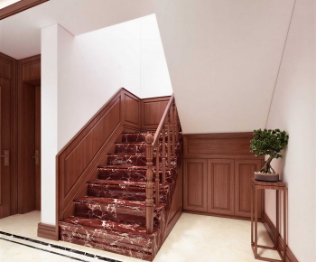 New Chinese Style Stairwell-ID:360909949