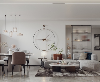 Modern A Living Room-ID:241749362