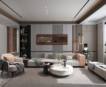 Modern A Living Room-ID:117600928