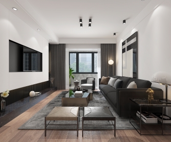 Modern A Living Room-ID:538960939
