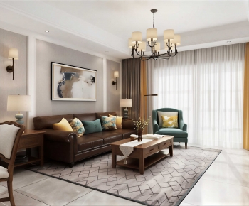 Modern A Living Room-ID:371141911