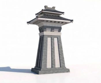 Chinese Style Tower-ID:738585952