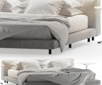 Modern Double Bed-ID:109512099