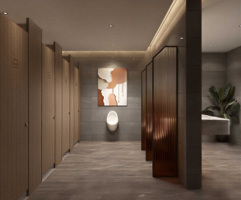 Modern Public Toilet-ID:750247962