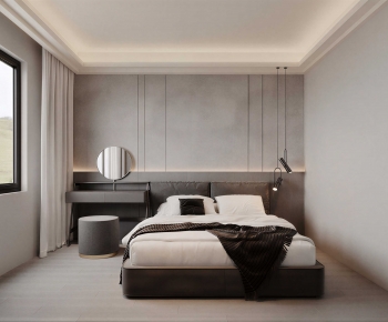 Modern Bedroom-ID:767407898