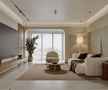 Modern A Living Room-ID:163744939