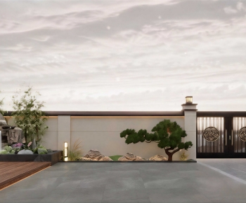 New Chinese Style Courtyard/landscape-ID:941056978