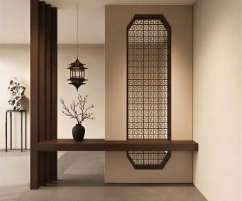 New Chinese Style Hallway-ID:394362936