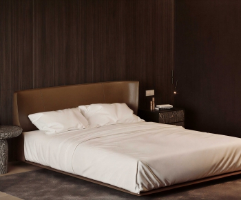 Modern Double Bed-ID:434107073