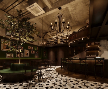 Industrial Style Cafe-ID:672487974
